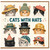 Birthday Card, Cats with Hats Card