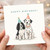 Birthday Card, Cute na Birthday Card with Party Dogs