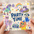 Birthday Card, Fun Retro Party Card