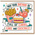Birthday Card, May Your Birthday Be Full of Carbs, Cake and Cocktails