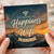 Birthday Card, The Secret to Happiness Is Good WiFi (Or at Least 4G) Mountain Sunset Design