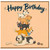 Birthday Card, Cute Stack of Dogs Birthday Greeting Card