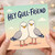Birthday Card, Funny Seagull Card, Hey Gull - na Card