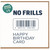 Birthday Card, No Frills Happy Birthday Card