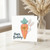 Birthday Card, Cute Bunny and Carrot Happy Birthday Card