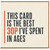 Birthday Card, This Card Is The Best 30P I've Spent in Ages Card