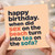 Birthday Card, Happy Birthday Sex on the Beach Turned into Tea on the Sofa Card