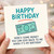 Funny Birthday Card - Happy Birthday, £20 Note Illustration, Here's Some Money You Can Give Back To Me When It's My Joke, for Him, Her, Friend, Adult