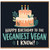 Birthday Card, Happy Birthday to the Veganest Vegan I Know Funny Botanical Cake Card