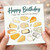 Birthday Card, I Hope This Card Isn’t Too Cheesy Cheese Pun Card