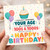 Birthday Card, Humorous Age Guess Birthday Card, Happy Birthday Card for Him or Her