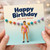 Birthday Card, Funny Happy Birthday You Sexy Beast Card