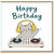 Birthday Card, Cute Cat DJ Birthday Card