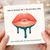1st Birthday Card, On a Scale of 1 to Kylie’s Lips Funny Birthday Card