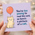 Birthday Card, You're Too Young to Read This Card, Humorous Cat Greeting Card