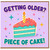 Birthday Card, Getting Older? Piece of Cake!