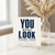 Birthday Card, Funny You Still Look Young From A Distance Happy Birthday Card