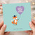 Birthday Card, Cute Fox Balloon Greeting Card