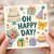 Birthday Card, Oh Happy Day Celebration Card