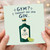 Birthday Card, Funny Gin Lover Greeting Card, I Thought You Said Gin Card