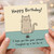 Birthday Card, with Grumpy Cat Pun