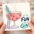 Birthday Card, Funny Let the Fun Be Gin Greeting Card