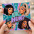 Birthday Card, Glam Pop Art Greeting Card for na