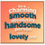 Birthday Card, Charming Smooth Lovely One Compliment Greeting Card