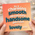Birthday Card, Charming Smooth Lovely One Compliment Greeting Card