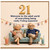 21st Birthday Card, Welcome to the Adult World Funny Birthday Card