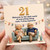 21st Birthday Card, Welcome to the Adult World Funny Birthday Card