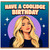 Birthday Card, Have a Coolidge Birthday Retro Illustrated Greeting Card
