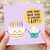 Birthday Card, OMG Hun Your Hair Is Looking Lit Cake and Cupcake Card