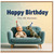 Birthday Card, Happy Birthday You Old Dinosaur Funny Baby and Dinosaur Card