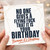 Birthday Card, Funny Christmas Birthday Card Because It’s Christmas Rude Humour Card