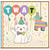 Birthday Card, Cute Cat Party Balloon Greeting Card