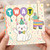 Birthday Card, Cute Cat Party Balloon Greeting Card