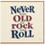 Birthday Card, Never Too Old to Rock and Roll Greeting Card