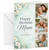 Personalised Mum Birthday Card with 3 Photos & Custom Message – Green Floral A5 Card
