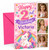 Personalised 1st, 2nd, 3rd, 4th, 5th or 6th Birthday Card with 3 Photos & Name