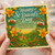 Happy St David's Day Card - Welsh Daffodils, Dragon Flags and Harp - Celebrating Wales with Colour, Music and Spring Cheer