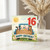 16th Birthday Card, Cute Farm Animals Happy Birthday Card