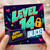 14th Birthday Card, Gaming Level 14 Unlocked Happy Birthday Card