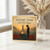 ANZAC Day 'Lest We Forget' Remembrance Card - Soldier Silhouette at Dawn with Eternal Flame, Cenotaph and Red Poppies - Memorial Sympathy Card