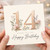 14th Birthday Card, Floral Happy Birthday Card