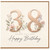 38th Birthday Card, Floral Happy Birthday Card