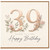 39th Birthday Card, Floral Happy Birthday Card