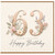 63rd Birthday Card, Wishing You A Very Happy Birthday Floral Card