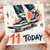 11th Birthday Card, Skateboard Design
