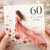 60th Birthday Card, Elegant Floral Woman Design, Have a Wonderful Birthday